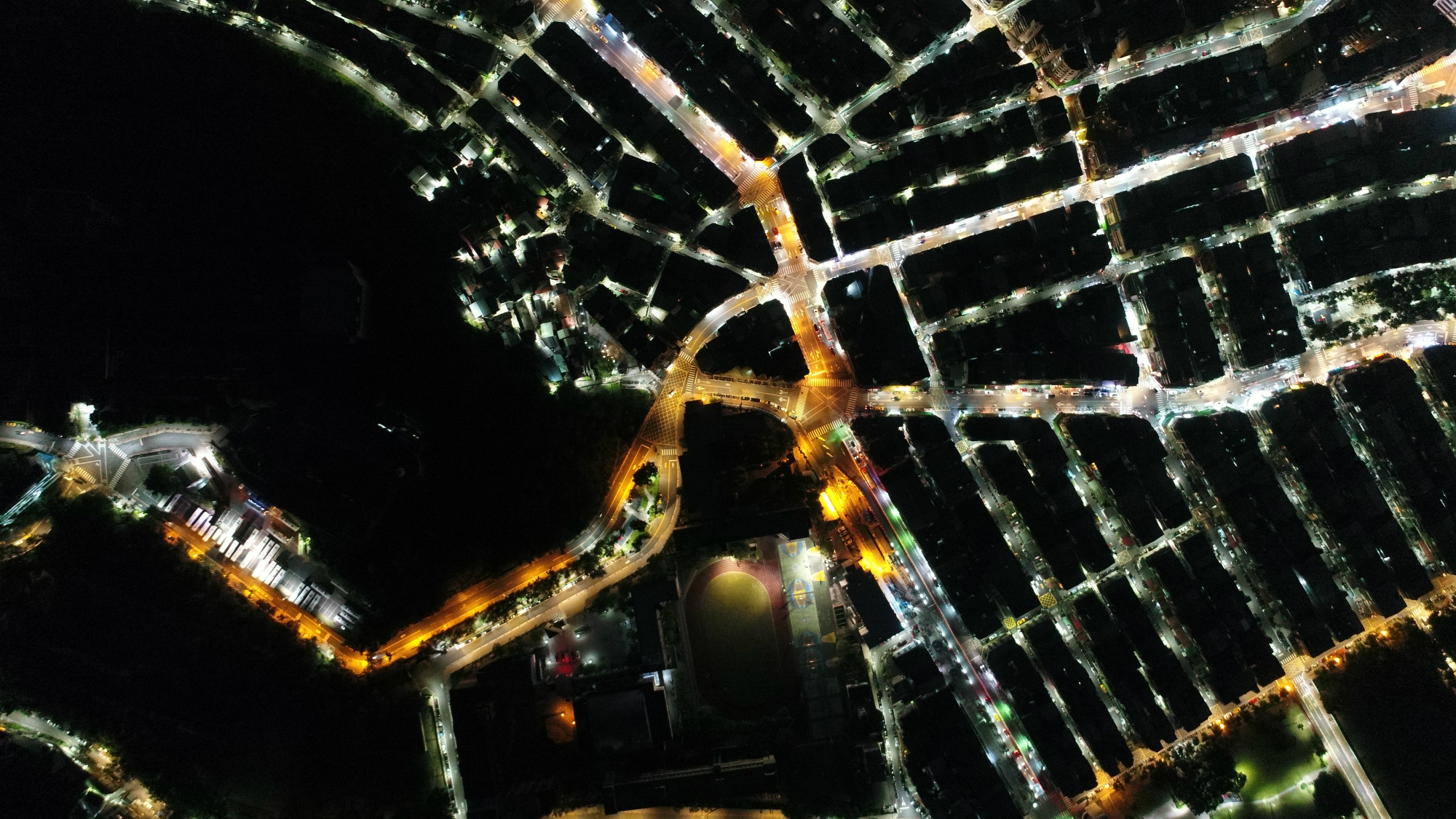 空拍市街